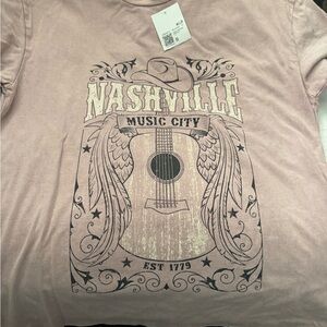 Forever 21 Nashville Music City Graphic T-Shirt